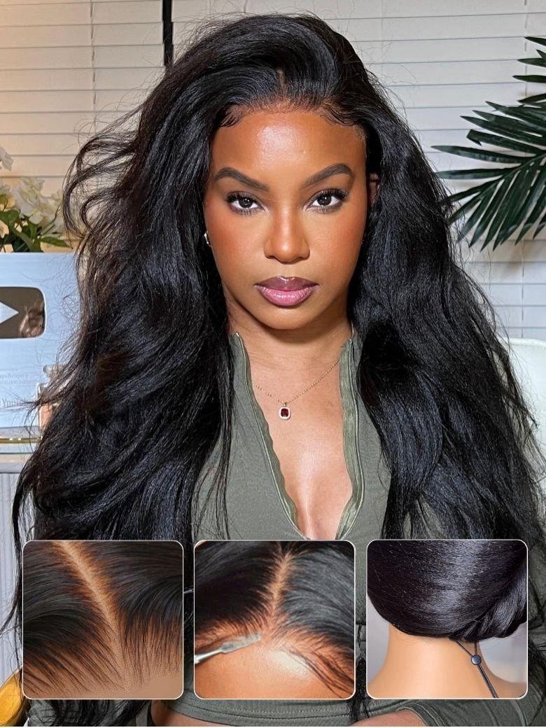 Nadula No Slip Wig Upgrade 2.0 Yaki Straight 7x5 and