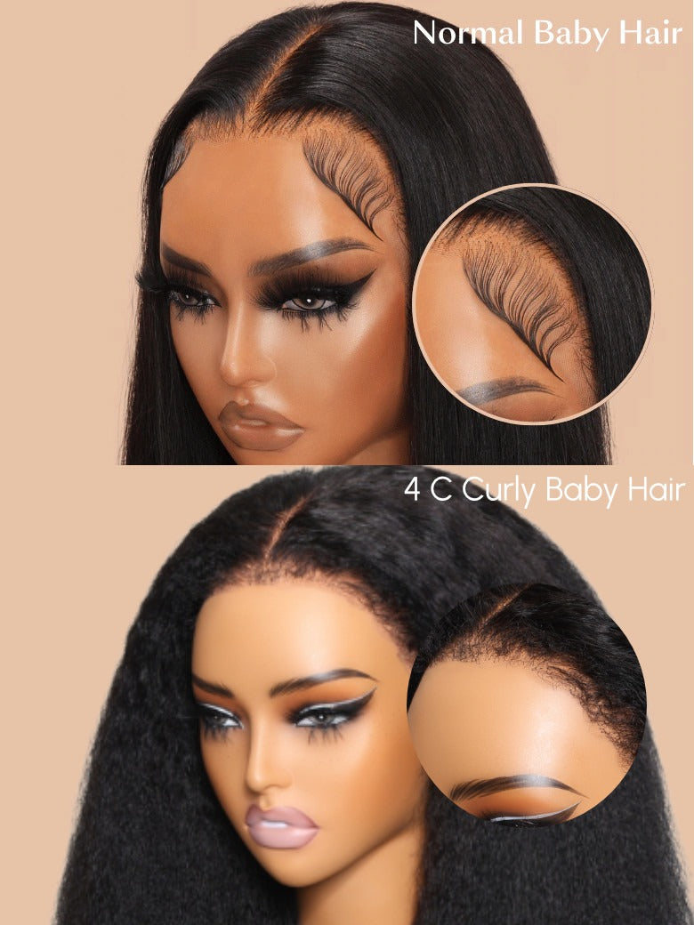 Nadula 7x5 Byebye Knots Jerry Curly Lace Wig With Kinky
