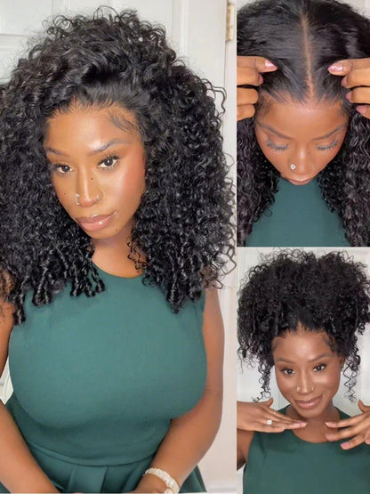 Nadula 7x5 Bye Bye Knots Spiral Curls Water Curly Wig