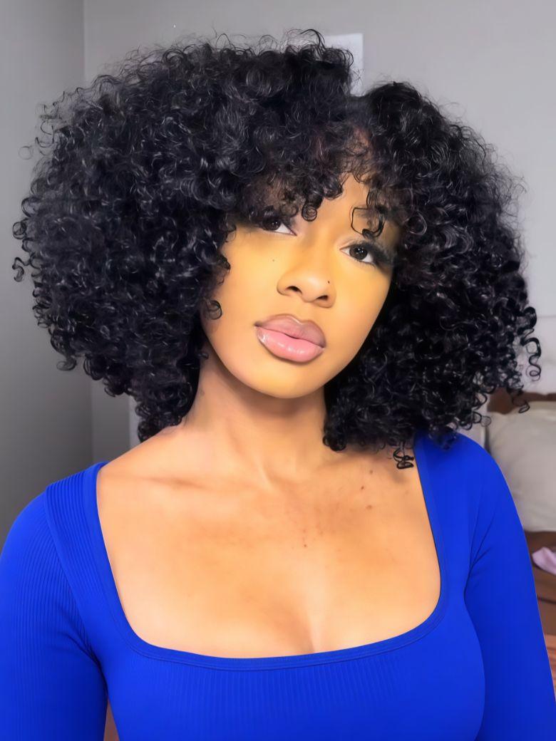 Nadula ScalpLook™ Glueless Afro Kinky Curly with Finger Coils V