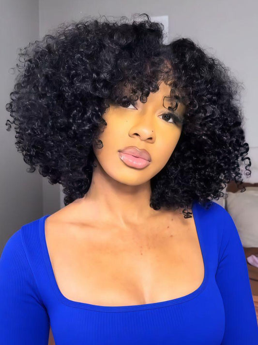 Nadula ScalpLook™ Glueless Afro Kinky Curly with Finger Coils V