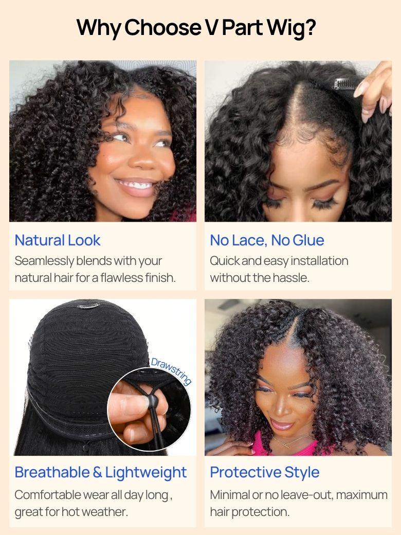 Kie Same | Nadula EasiContour ™ Glueless Kinky Curly V