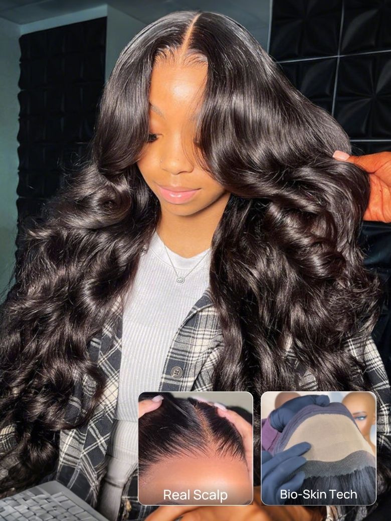 Nadula 13x4 HD Real Scalp? Lace Frontal Wig 3D Body