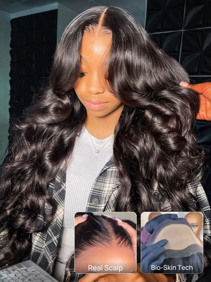Nadula 13x4 HD Real Scalp? Lace Frontal Wig 3D Body