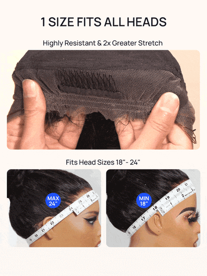 Nadula 360 Lace Frontal Wig with Invisi Drawstring Pre-everything Body