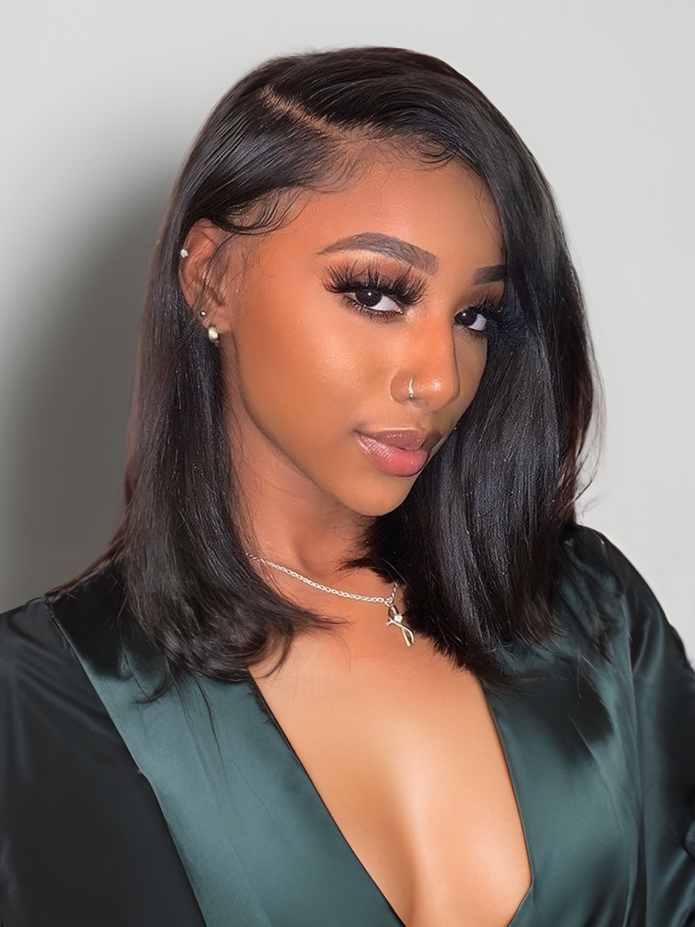 Pre everything Wig 2.0™| Nadula 13x4 Yaki Bob Real Ear