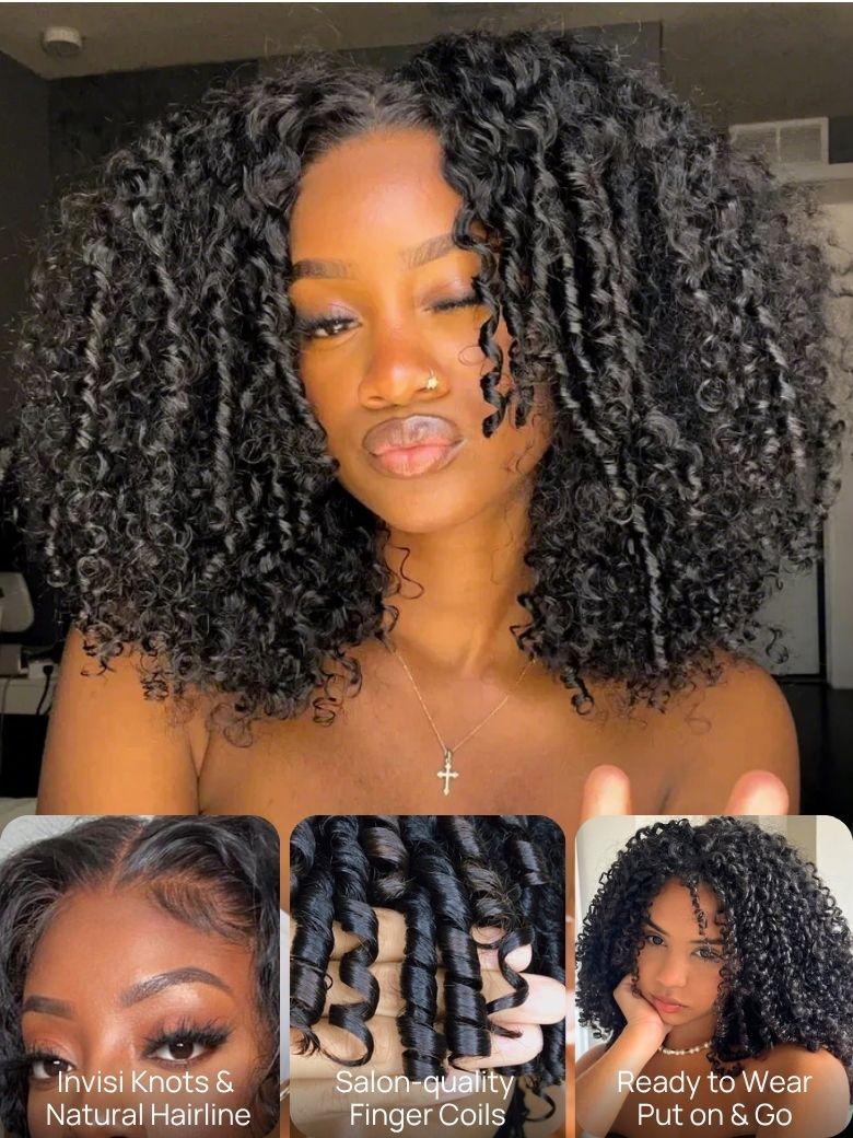 Nadula 7x5 Bye Bye Knots Spiral Curls Water Curly Hair