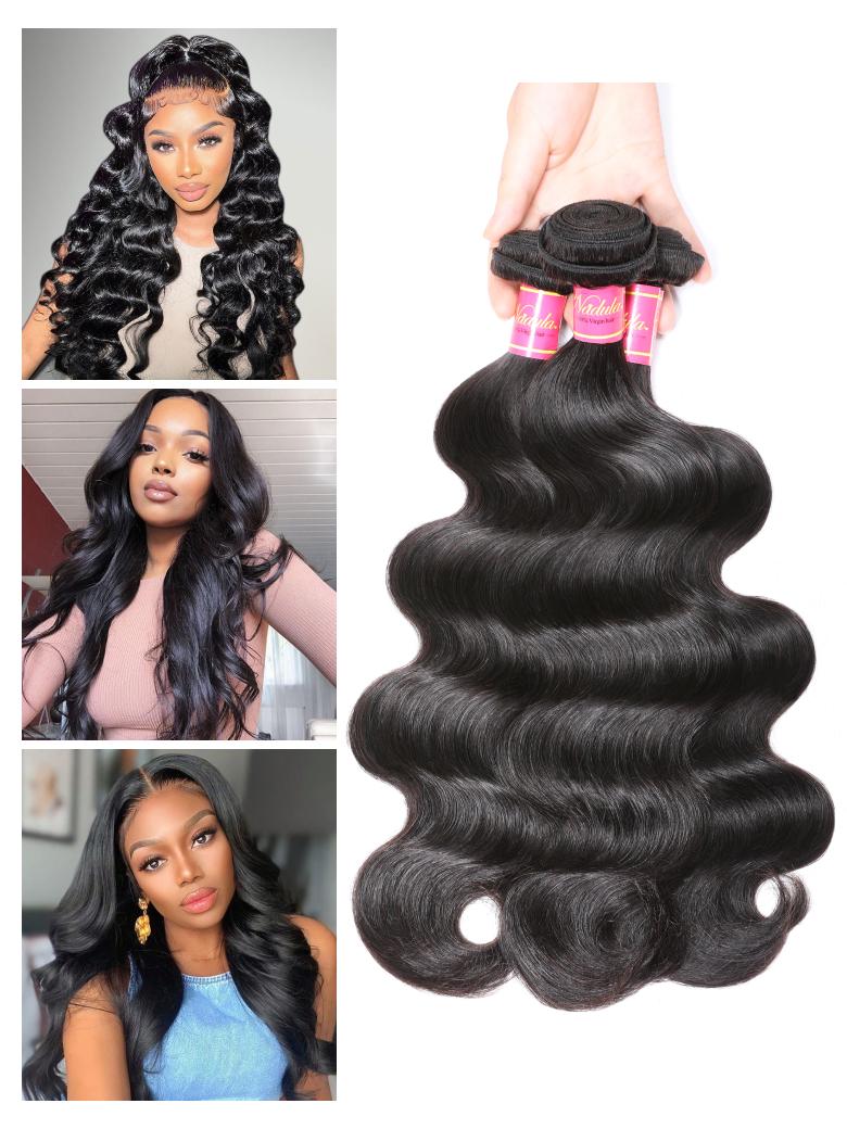 Nadula Wholesale Best Virgin Brazilian Body Wave Hair 3 Bundles