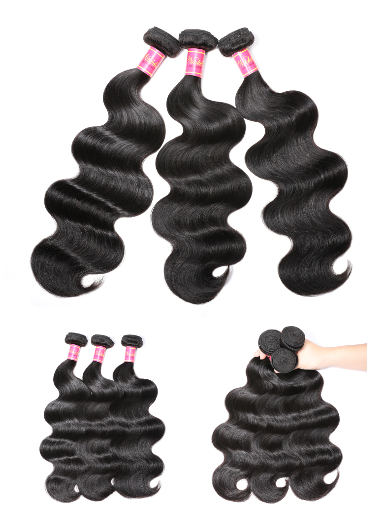 Nadula Wholesale Best Virgin Brazilian Body Wave Hair 3 Bundles