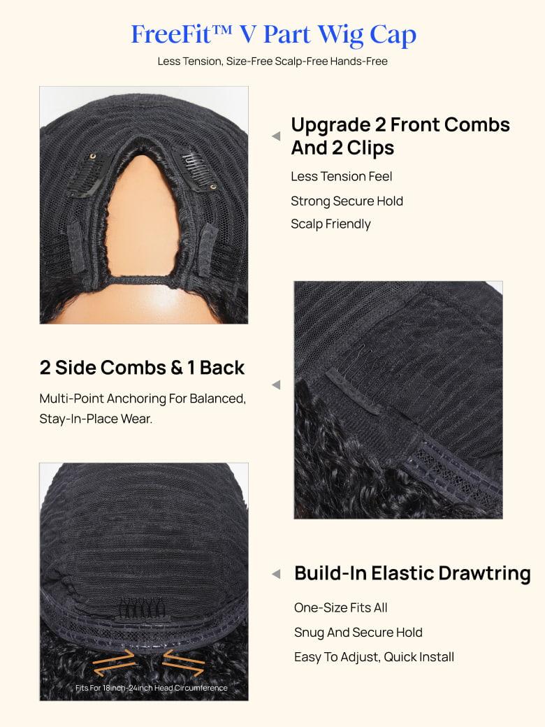 Kie Same | Nadula EasiContour ™ Glueless Kinky Curly V
